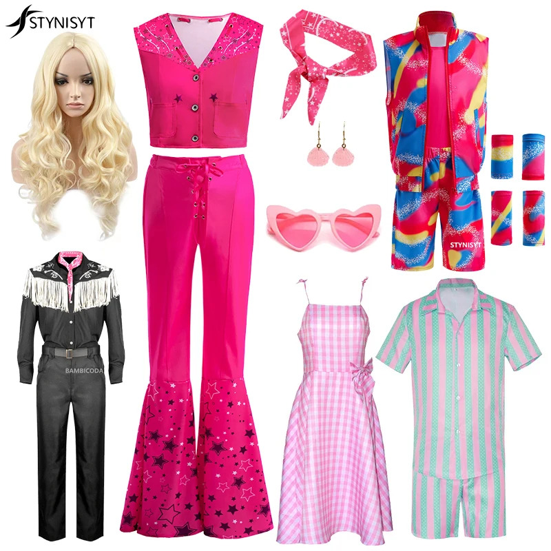 Cowgirl Barbi Hot Movie Margot - Sleeveless Jumpsuit 리뷰 및 가격