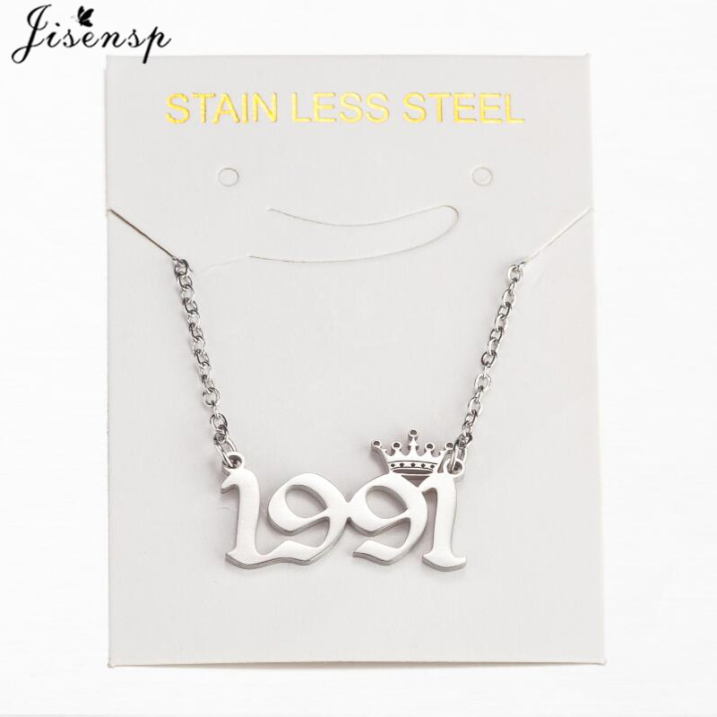 Stainless Steel Crown Year Num - Women'S Fashion Year 2000 리뷰 및 가격