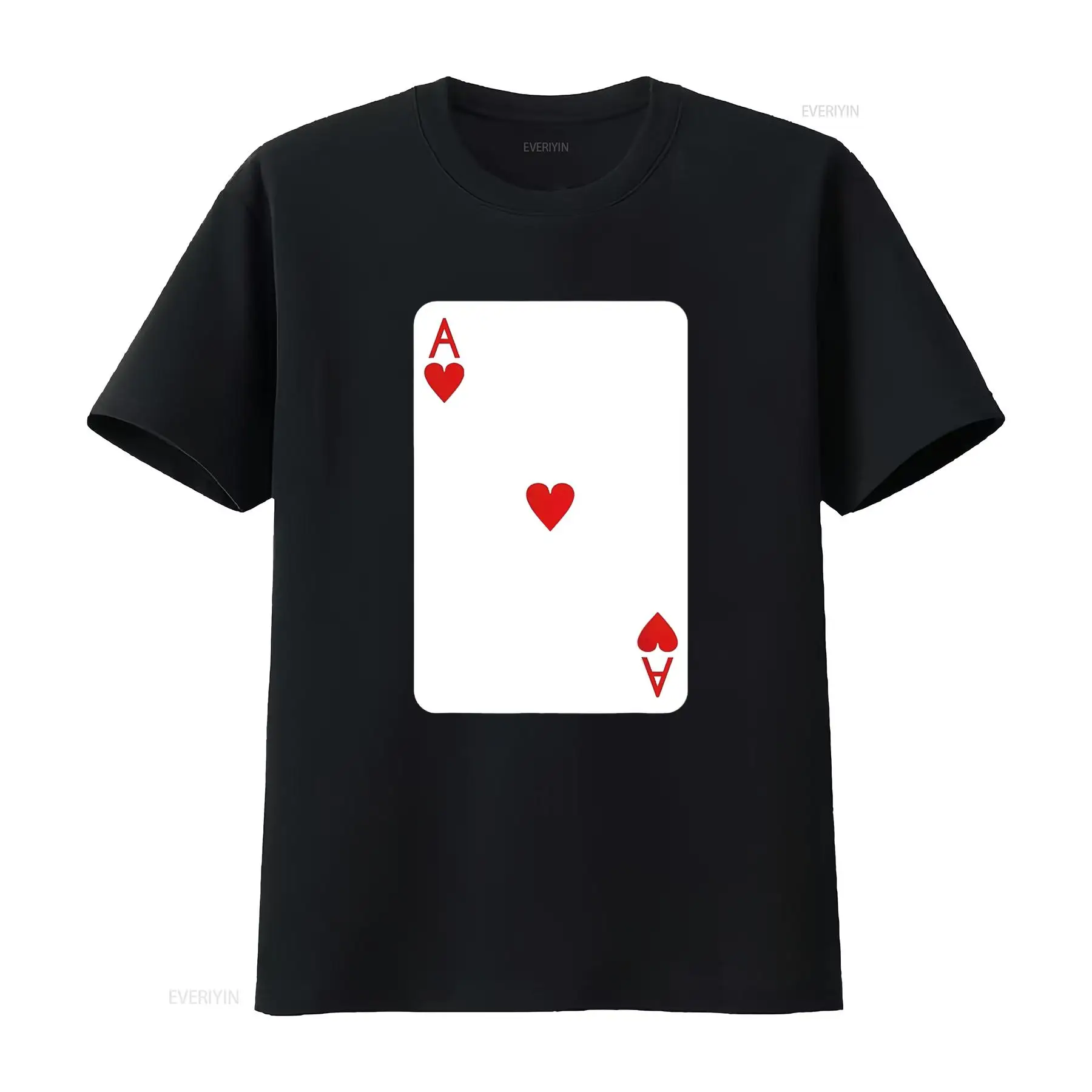 Ace Of Hearts Playing Cards Ha - Women'S Fashion Graphic Tees 리뷰 및 가격