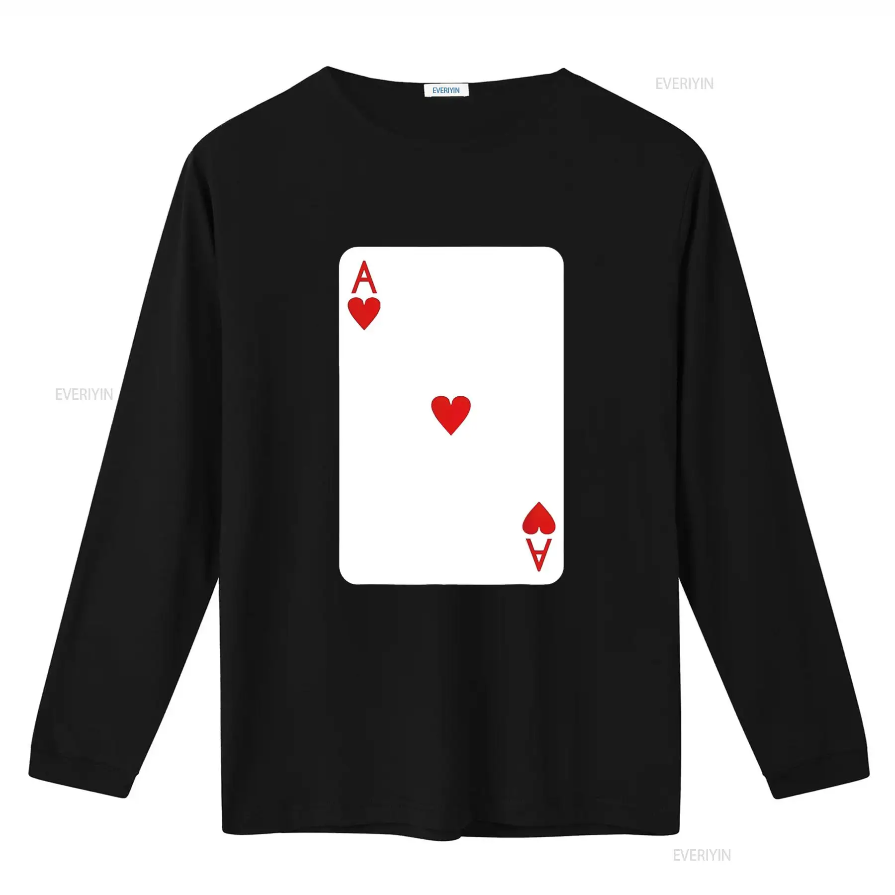 Ace Of Hearts Playing Cards Ha - Women'S Fashion Graphic Tees 리뷰 및 가격