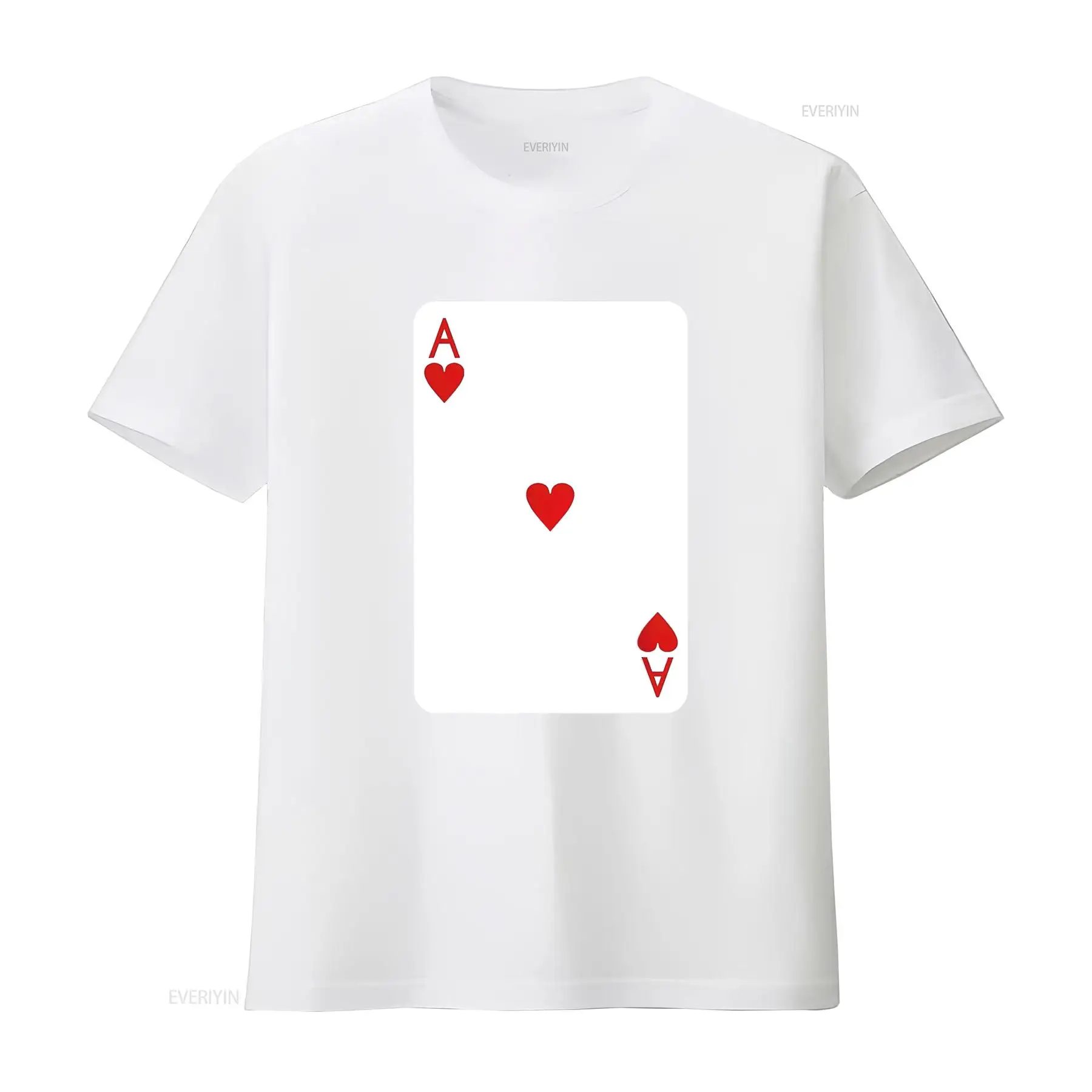 Ace Of Hearts Playing Cards Ha - Women'S Fashion Graphic Tees 리뷰 및 가격