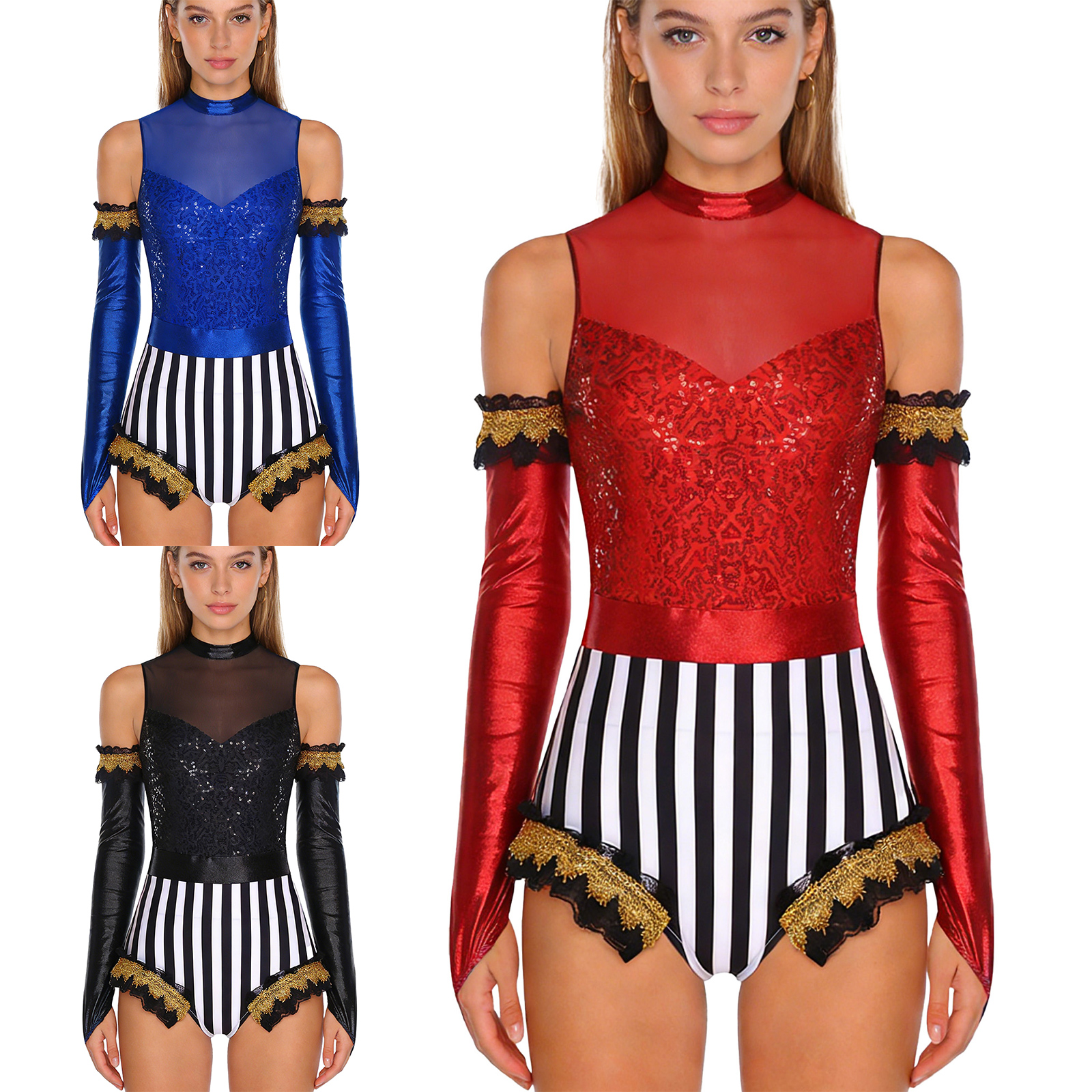 Women Circus Ringmaster Showma - Sleeveless Jumpsuit 리뷰 및 가격