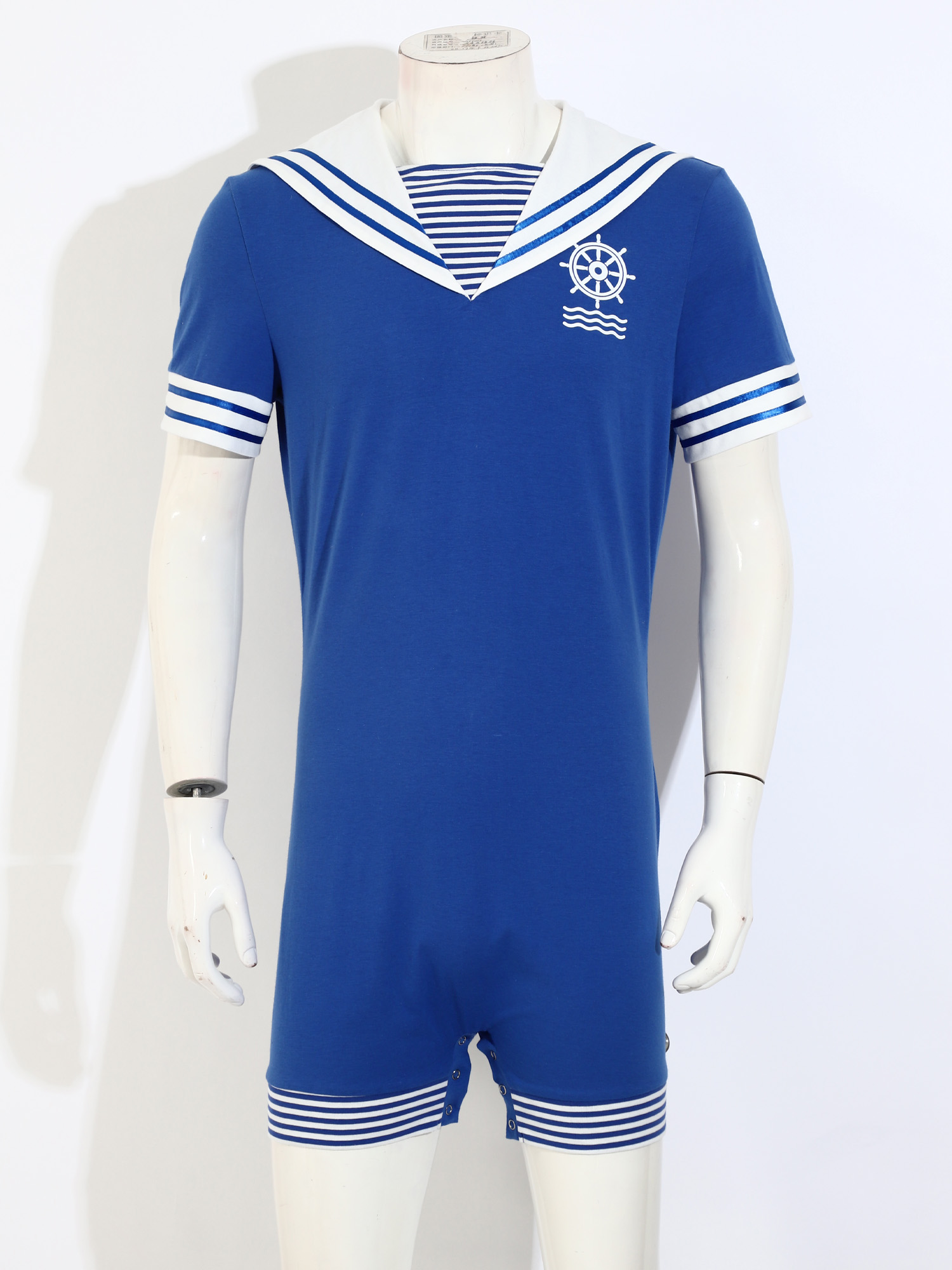 Men Navy Collar Rompers for Ha - Sleeveless Jumpsuit 리뷰 및 가격