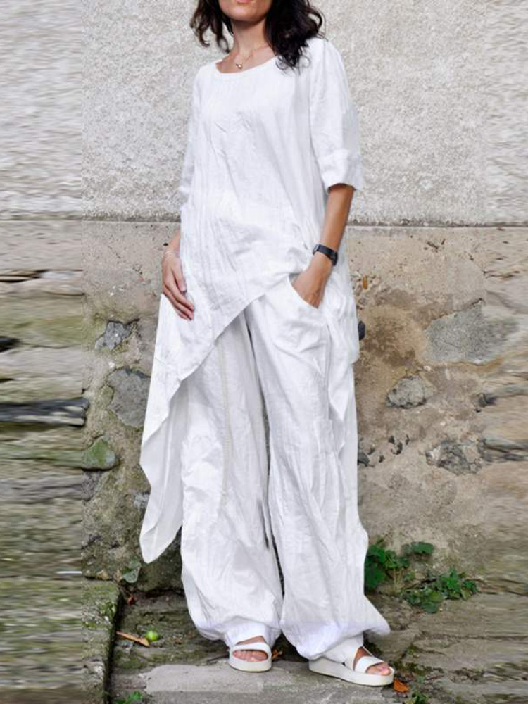 2024 Summer New Fashion Casual - Wide Leg Palazzo Pants 리뷰 및 가격