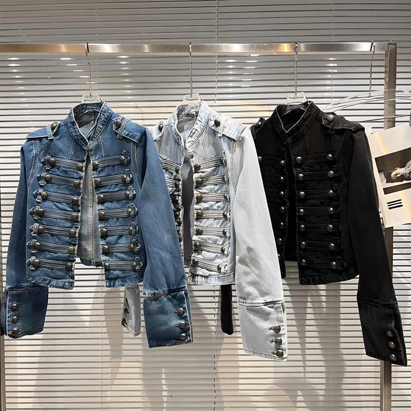 2026 Autumn New Fashion Metal  - Women'S Fashion Denim Jacket 리뷰 및 가격
