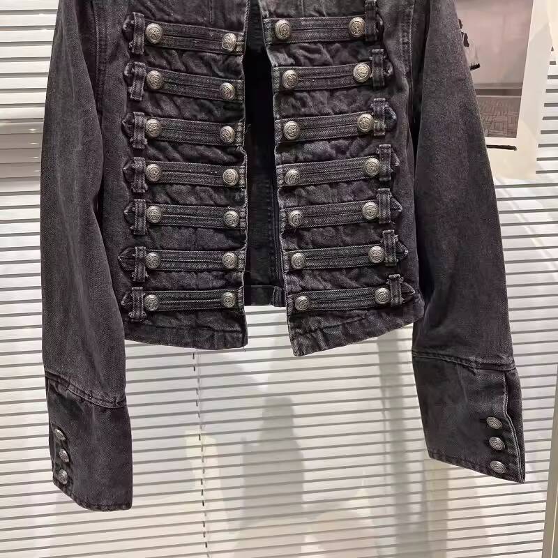 2026 Autumn New Fashion Metal  - Women'S Fashion Denim Jacket 리뷰 및 가격