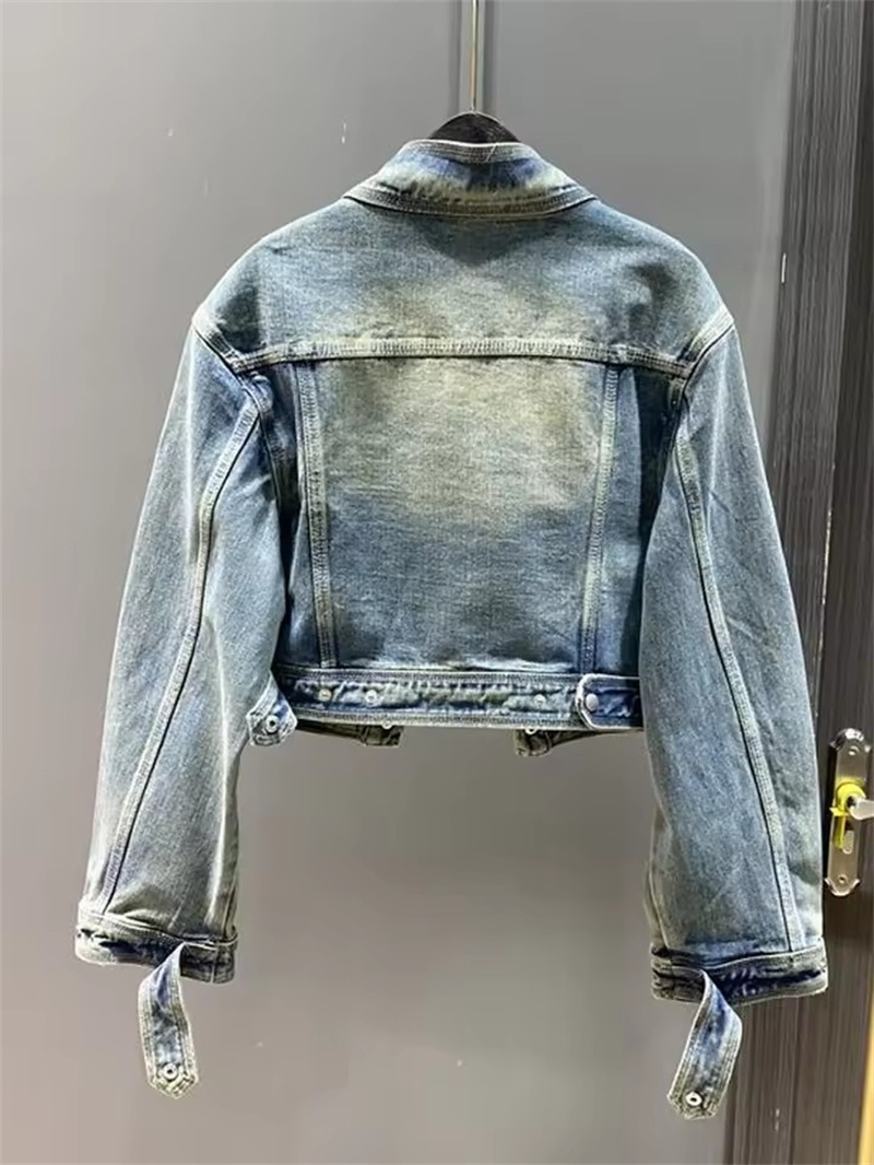 Vintage Short Denim Jacket Wom - Women'S Fashion Denim Jacket 리뷰 및 가격