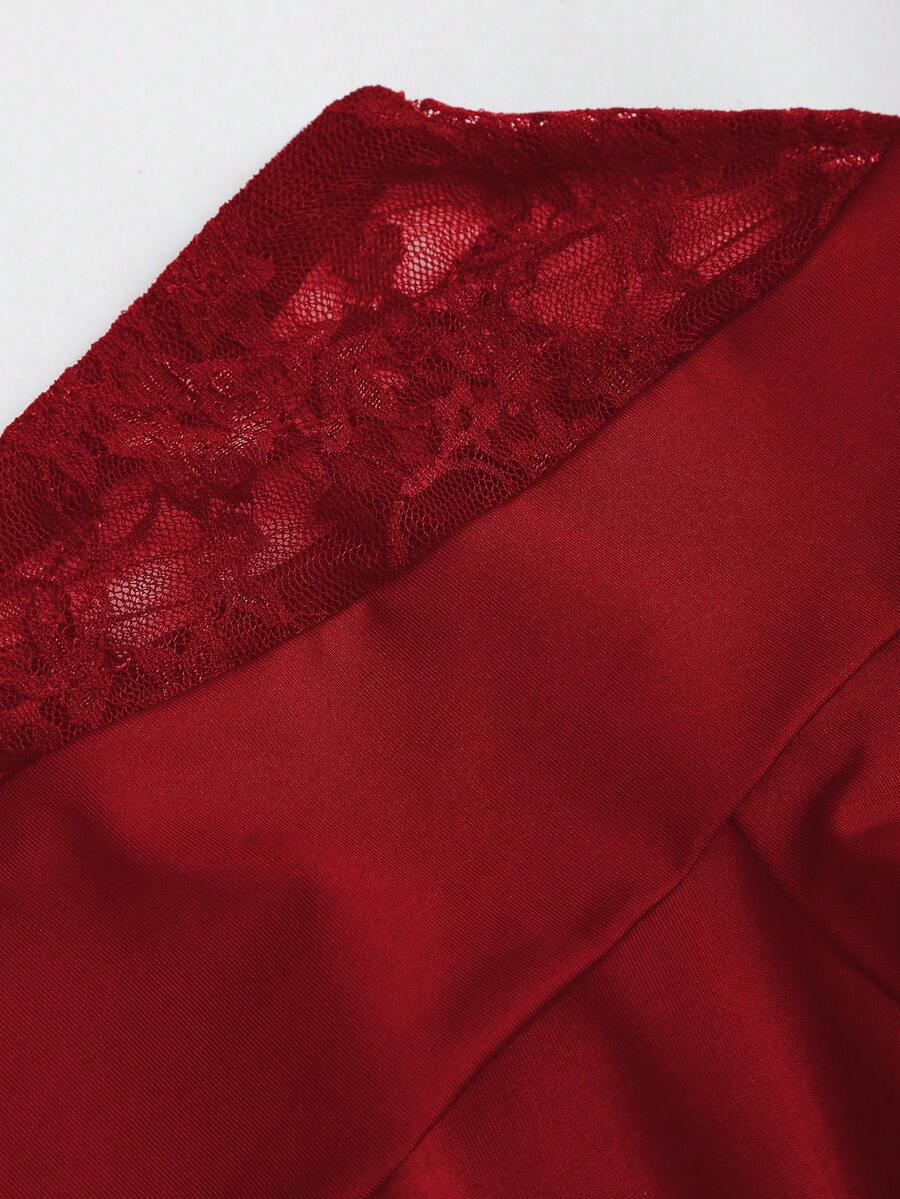 Elegant Off Shoulder Lace Patc - Women'S Fashion Jersey 리뷰 및 가격