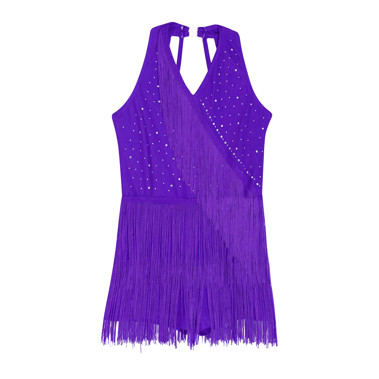 Teens Girls Rumba Chacha Latin - Sleeveless Jumpsuit 리뷰 및 가격