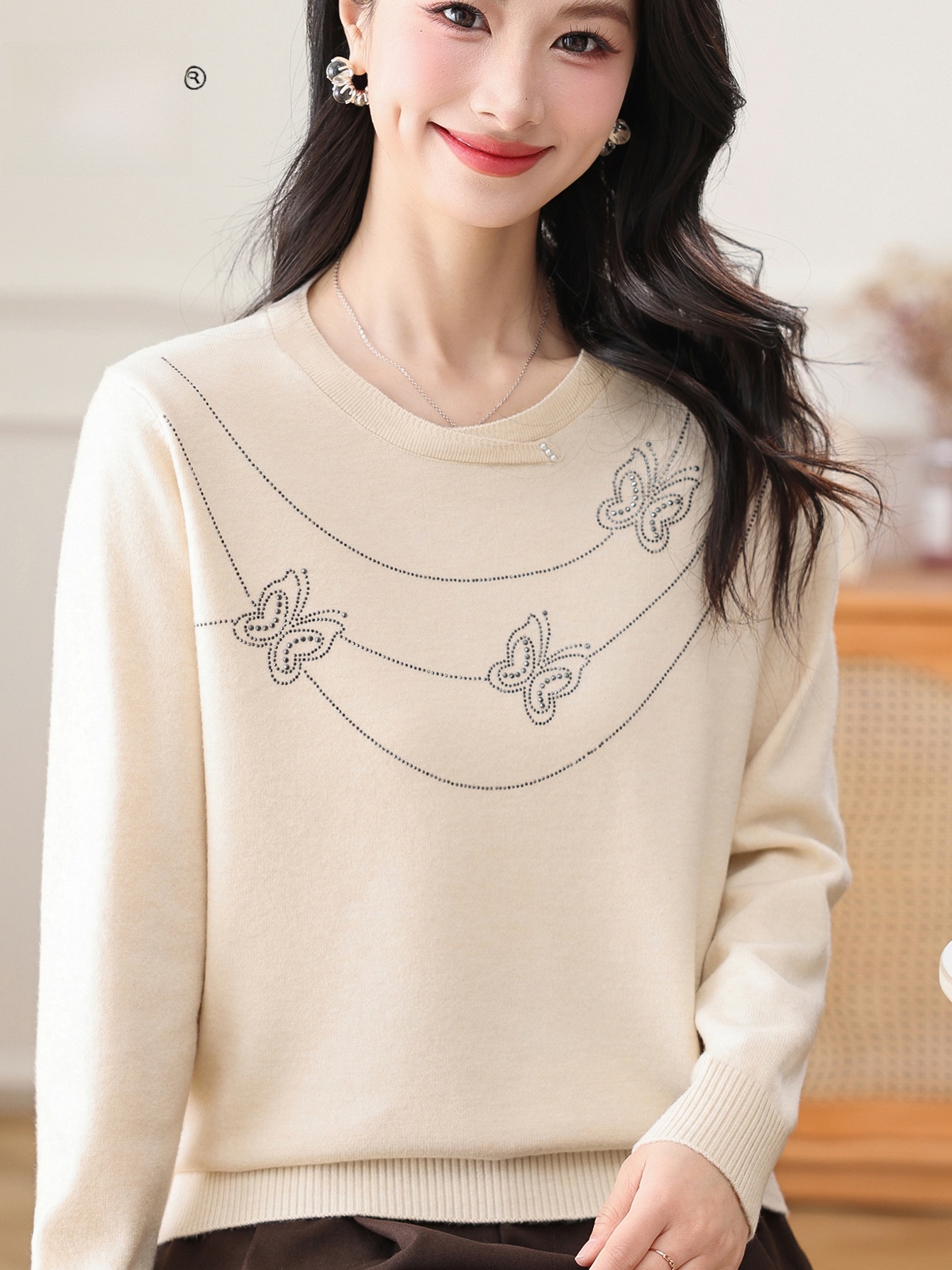 Spring Fashion Embroidered Kni - Women Fashion Over 60 리뷰 및 가격