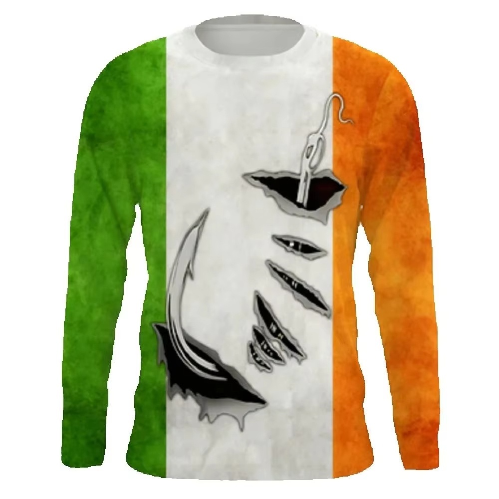 Fashionable Bass Pattern Crew  - Women'S Fashion Jersey 리뷰 및 가격