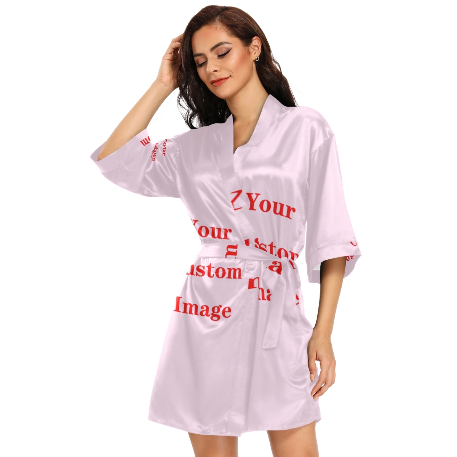 Fashion Satin Robe Long Women  - Women'S Fashion Dresses Images 리뷰 및 가격