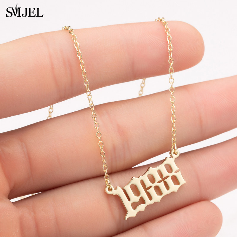 SMJEL Personalize Year Number  - Women'S Fashion Year 2000 리뷰 및 가격