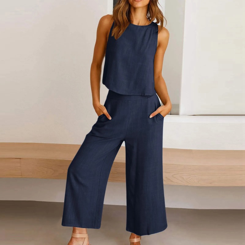 2025 New Summer Tops Cotton Li - Wide Leg Palazzo Pants 리뷰 및 가격
