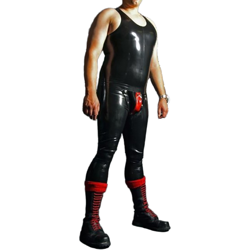 Black And Red Sexy Sleeveless  - Sleeveless Jumpsuit 리뷰 및 가격