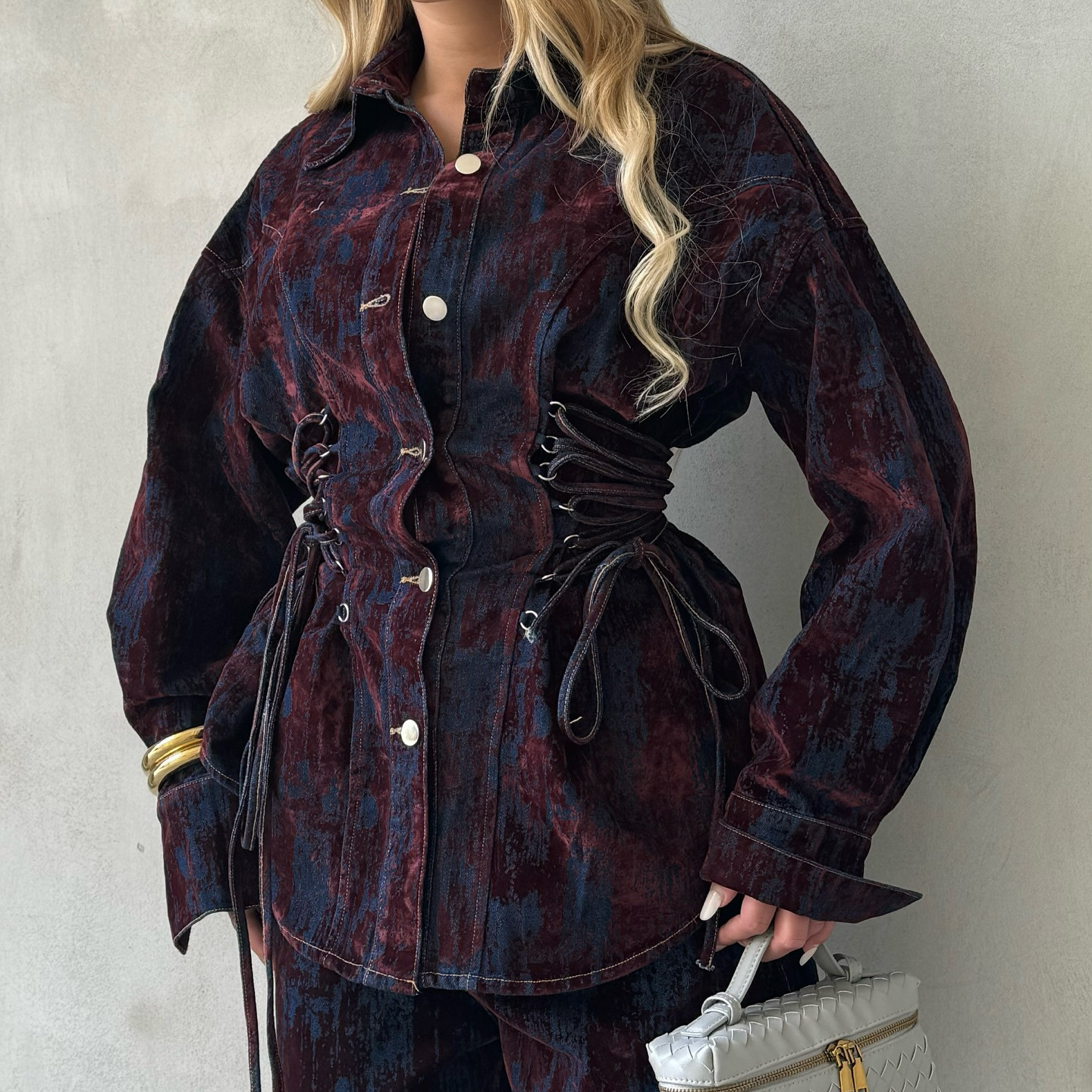 Women's Design Sense Drawstrin - Women'S Fashion Denim Jacket 리뷰 및 가격