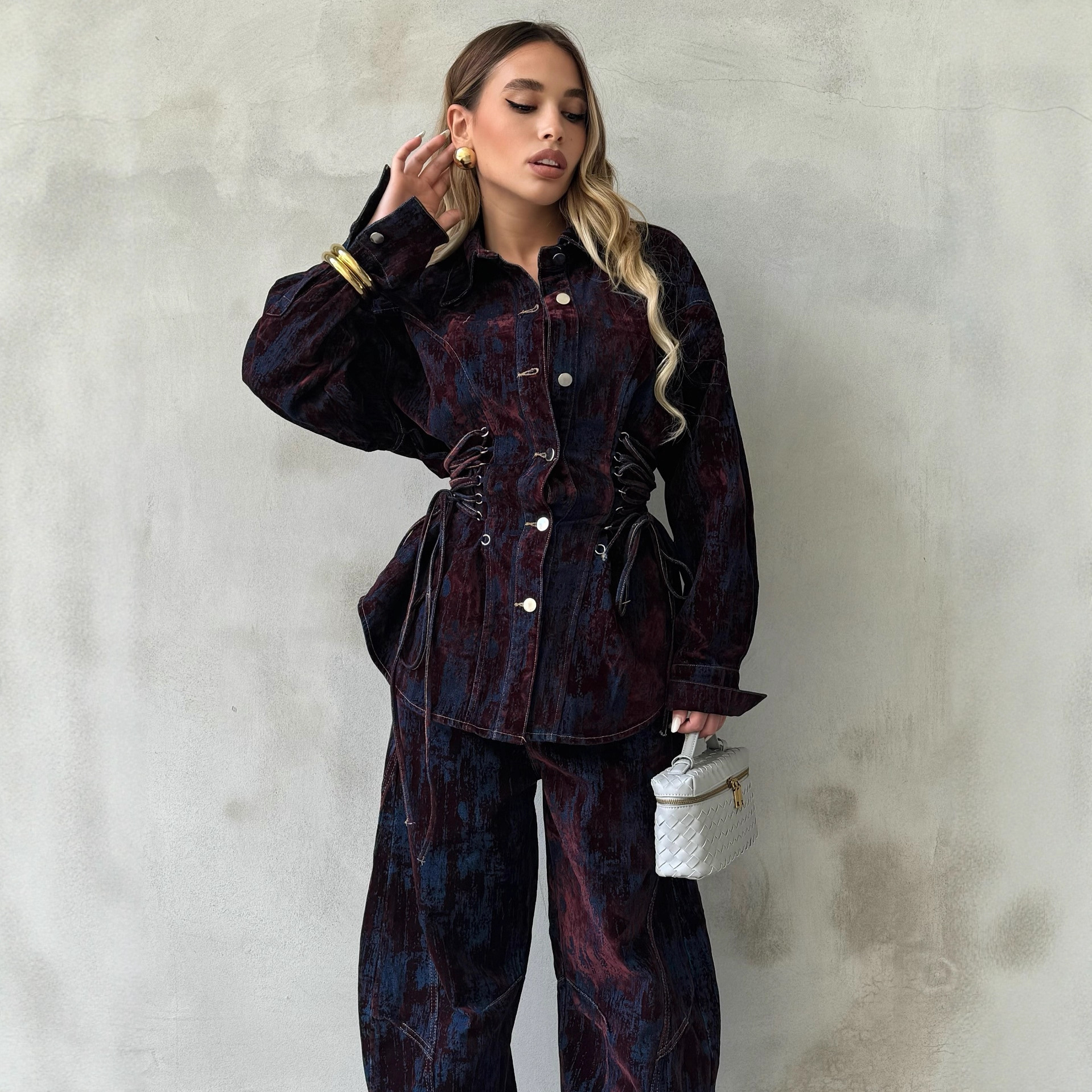 Women's Design Sense Drawstrin - Women'S Fashion Denim Jacket 리뷰 및 가격