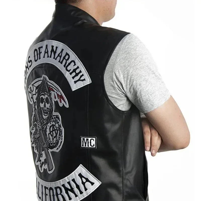 ABC123Leather Men Motorcycle C - Sleeveless Jumpsuit 리뷰 및 가격
