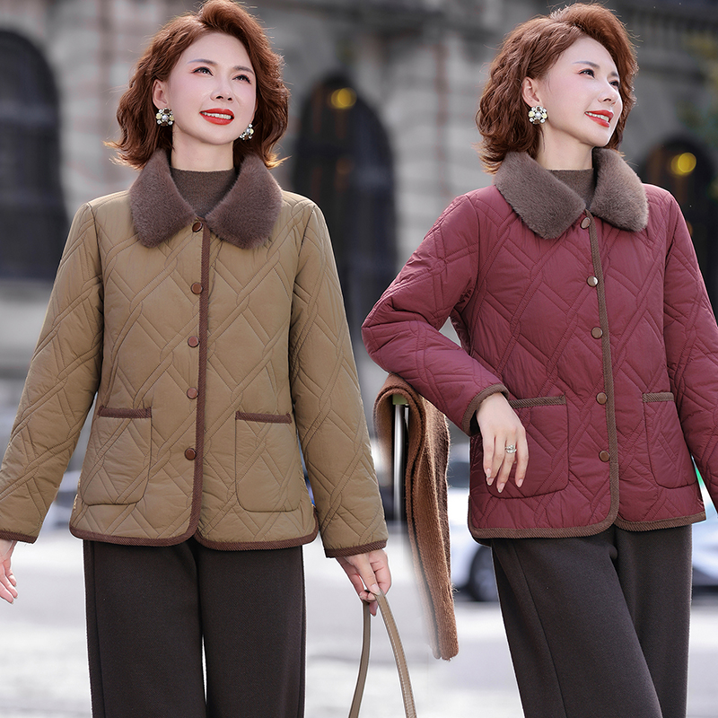 Fashionable Warmth Short down  - Women Fashion Over 60 리뷰 및 가격