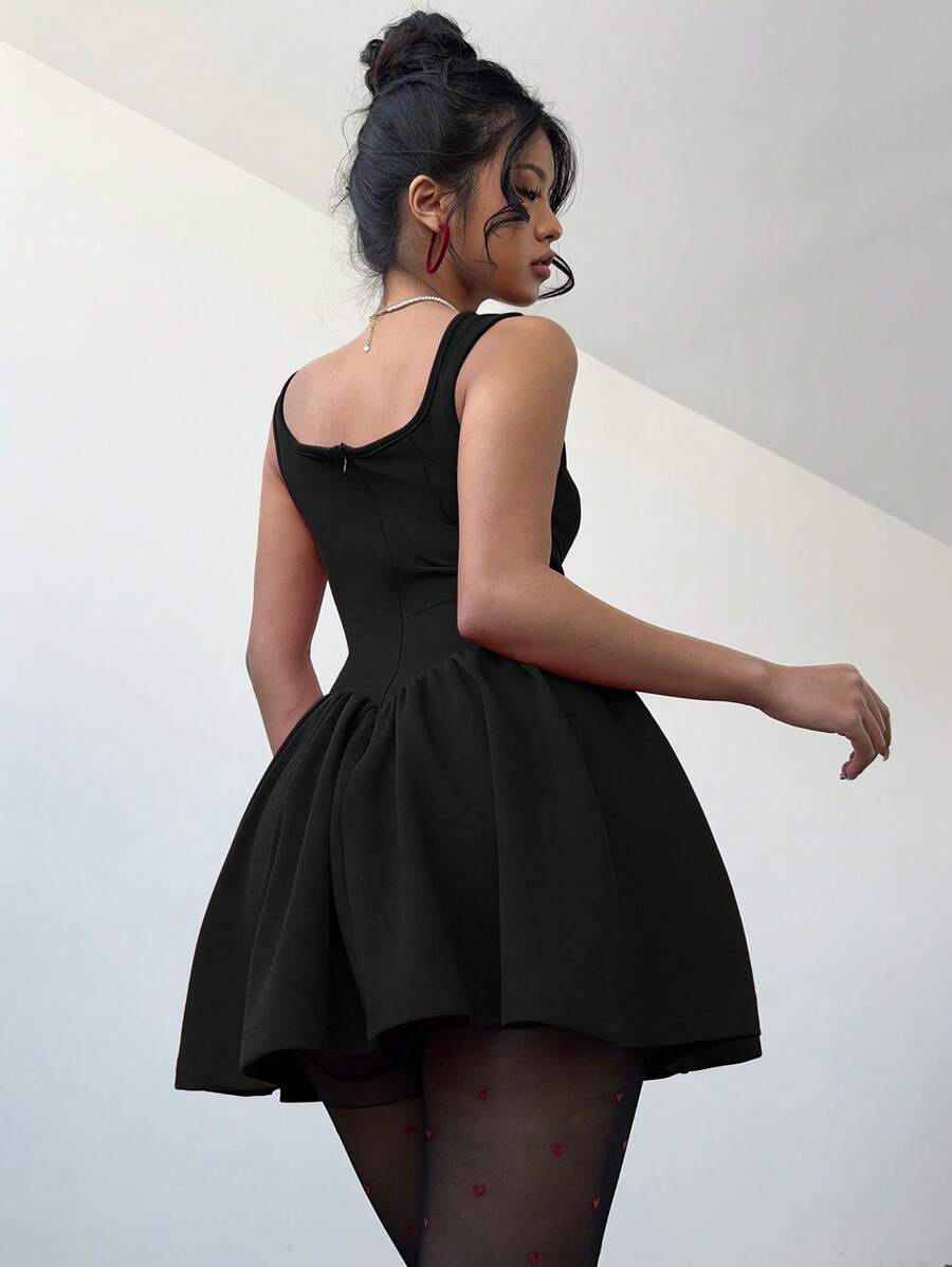 Women Square Neck Sleeveless P - Women'S Fashion Jersey 리뷰 및 가격