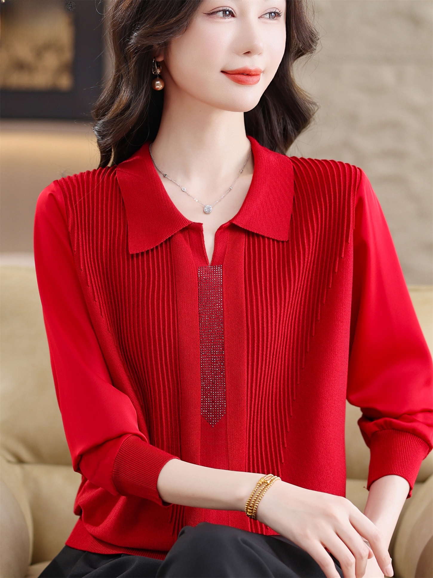Fashionable Long Sleeve T-Shir - Women Fashion Over 60 리뷰 및 가격