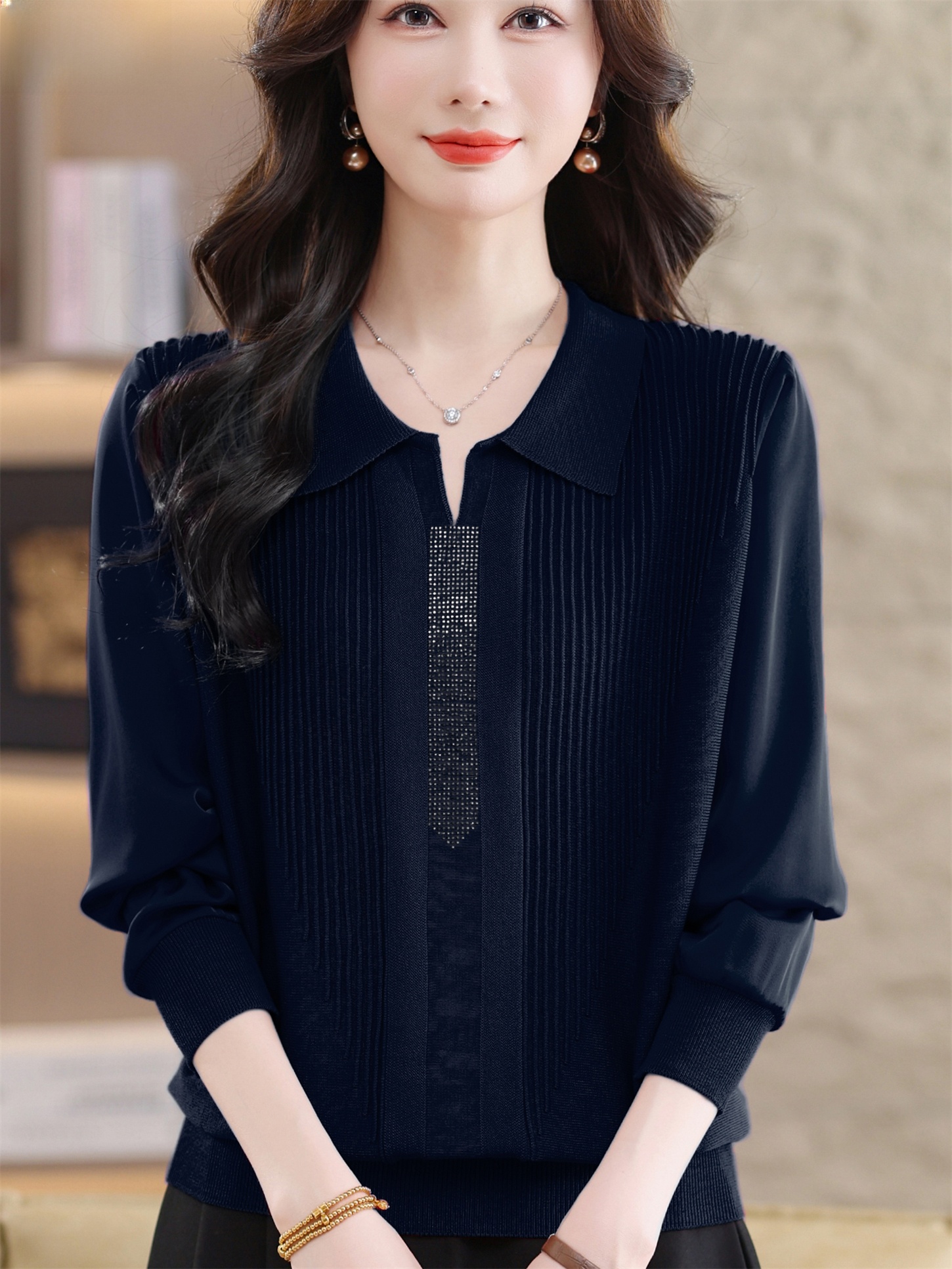 Fashionable Long Sleeve T-Shir - Women Fashion Over 60 리뷰 및 가격