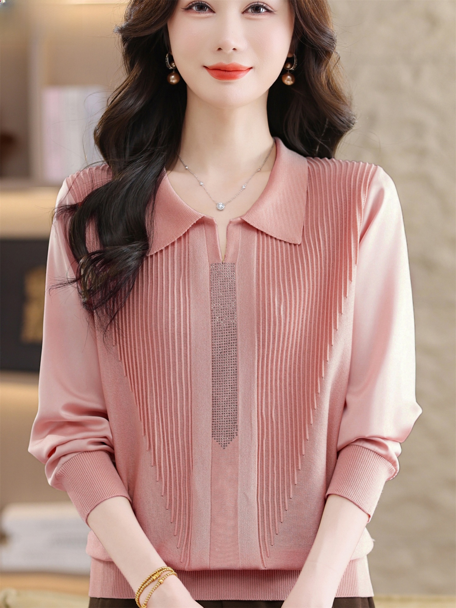 Fashionable Long Sleeve T-Shir - Women Fashion Over 60 리뷰 및 가격