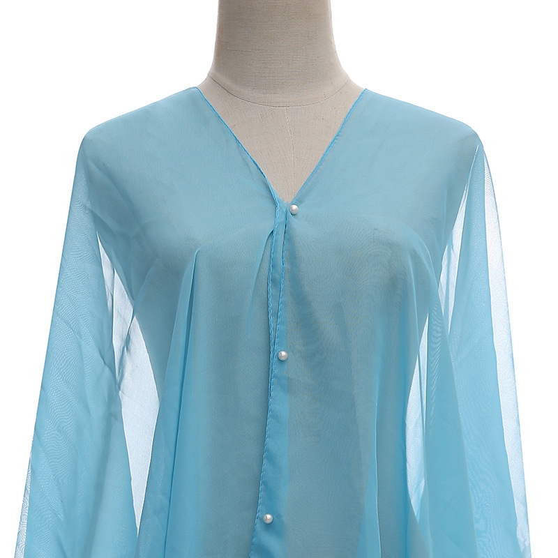 Women Sun Protection Shawl for - Wrap Blouse Chiffon 리뷰 및 가격