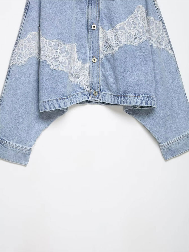 HH Elegant Women Blue Denim Ja - Women'S Fashion Denim Jacket 리뷰 및 가격