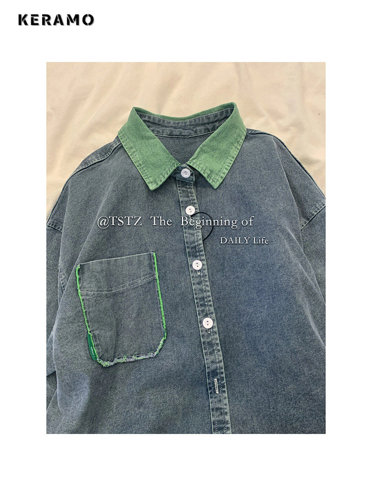 2023 Autumn Women Korean Fashi - Women'S Fashion Denim Jacket 리뷰 및 가격
