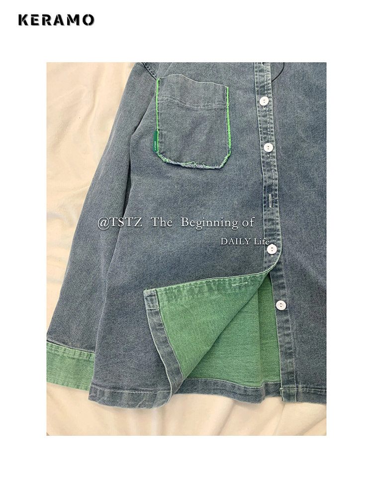 2023 Autumn Women Korean Fashi - Women'S Fashion Denim Jacket 리뷰 및 가격