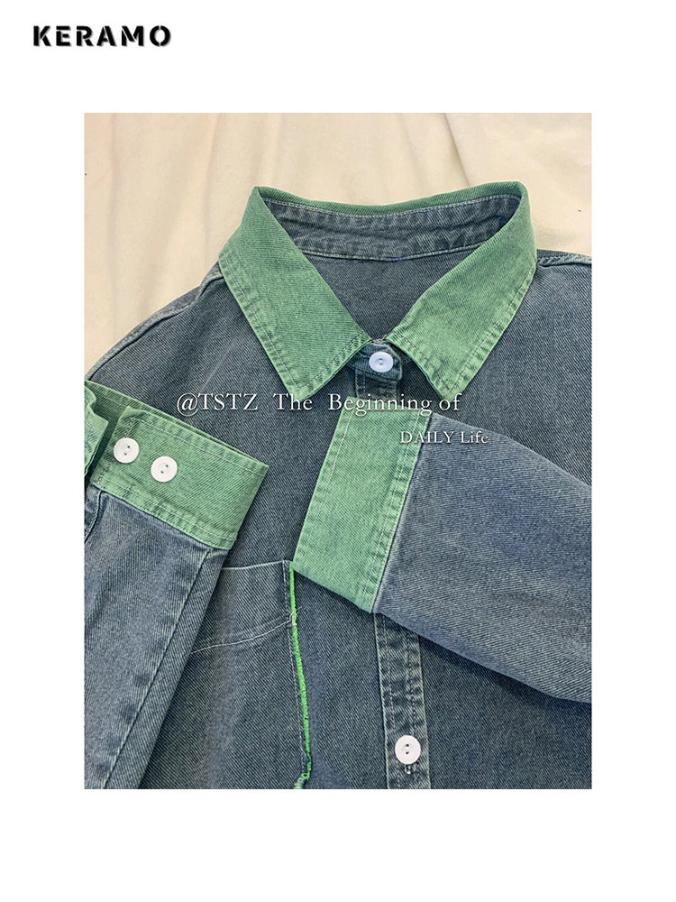 2023 Autumn Women Korean Fashi - Women'S Fashion Denim Jacket 리뷰 및 가격