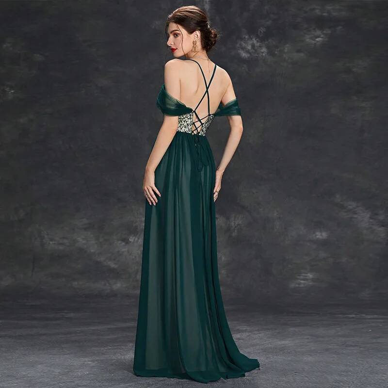 Dress Spring New Evening Long  - Women'S Fashion Dresses Images 리뷰 및 가격