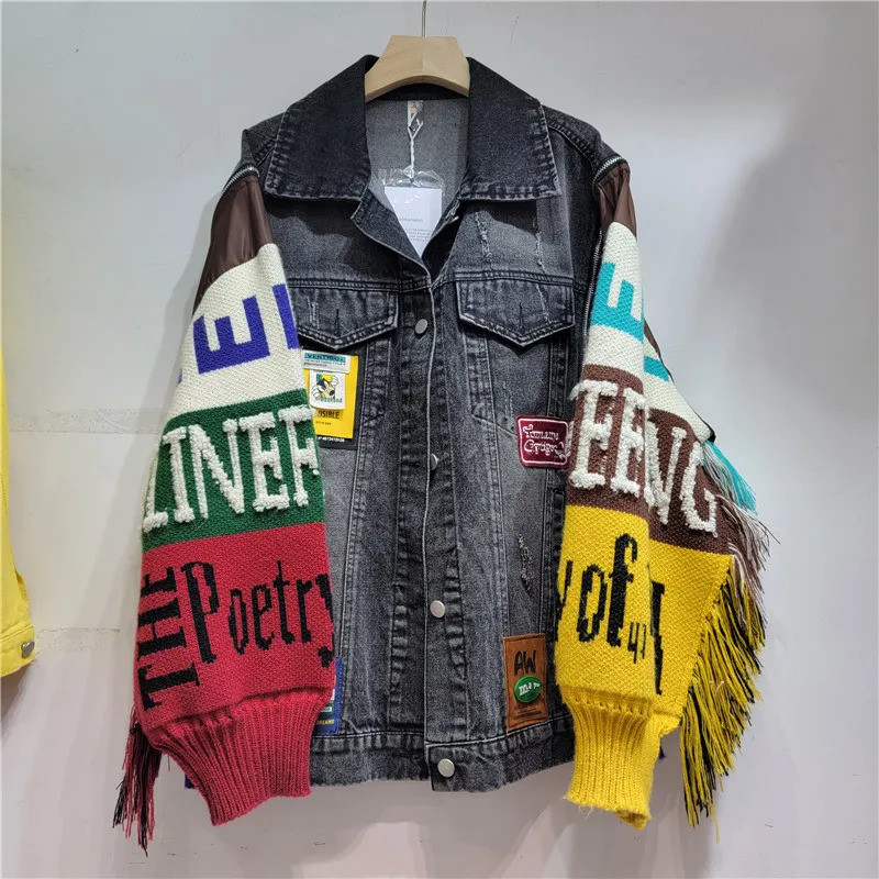 Women Denim Jacket  Autumn Fas - Women'S Fashion Denim Jacket 리뷰 및 가격