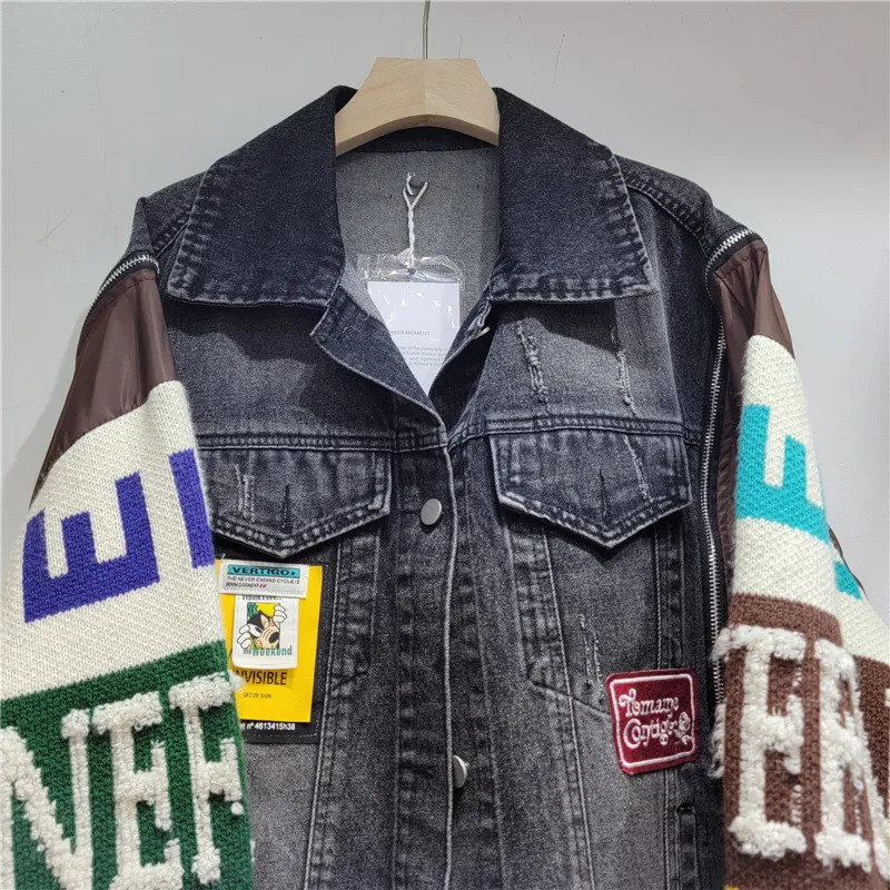 Women Denim Jacket  Autumn Fas - Women'S Fashion Denim Jacket 리뷰 및 가격