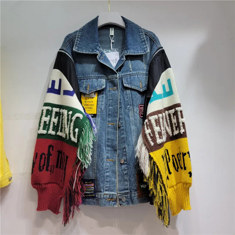 Women Denim Jacket  Autumn Fas - Women'S Fashion Denim Jacket 리뷰 및 가격