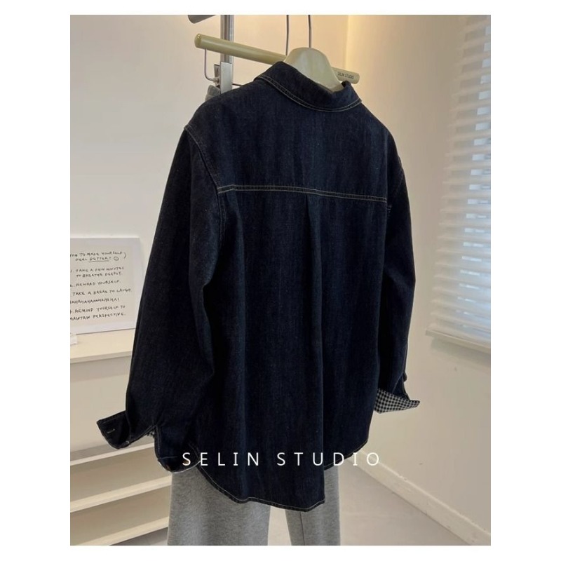 American Fashion Retro Denim P - Women'S Fashion Denim Jacket 리뷰 및 가격