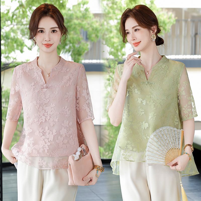 Summer Fashionable Loose Fit S - Women Fashion Over 60 리뷰 및 가격