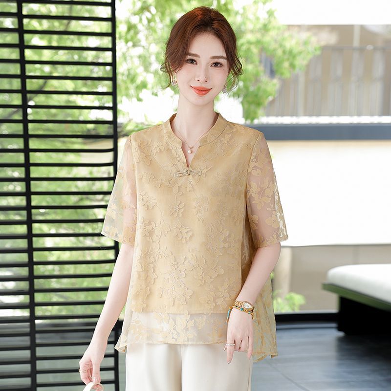 Summer Fashionable Loose Fit S - Women Fashion Over 60 리뷰 및 가격