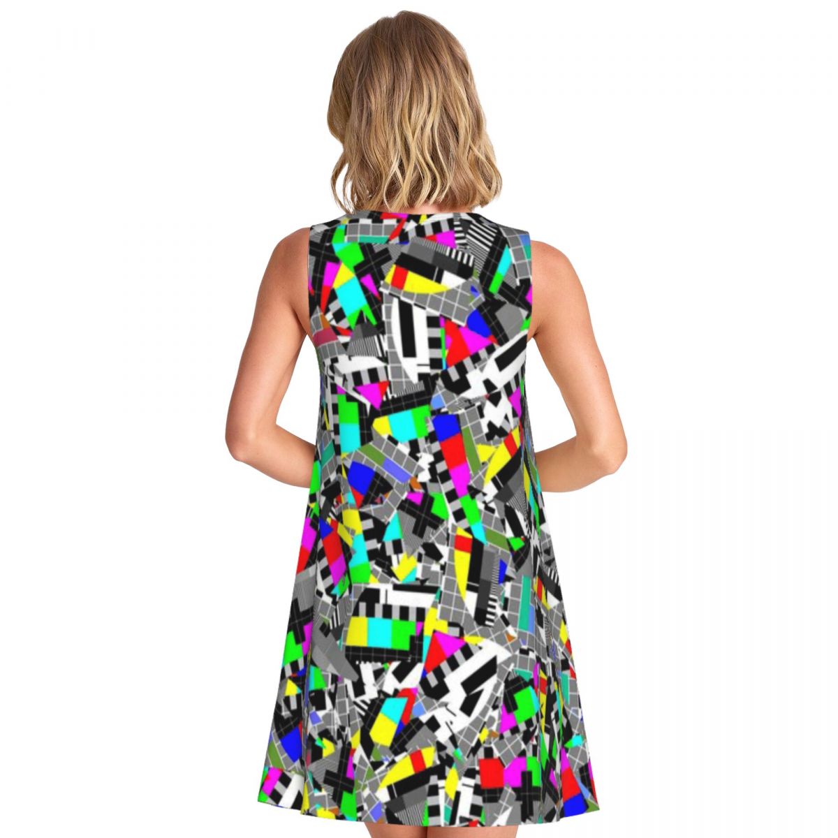 TV Test Image Women's Sleevele - Women'S Fashion Dresses Images 리뷰 및 가격