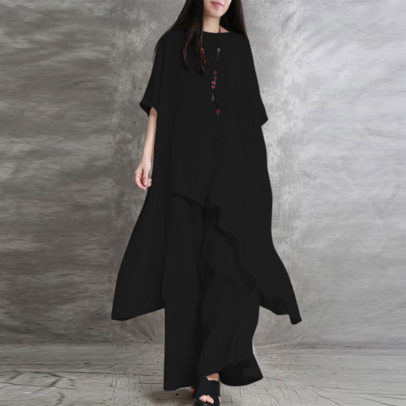 Women's Cotton Linen 2-piece S - Wide Leg Palazzo Pants 리뷰 및 가격