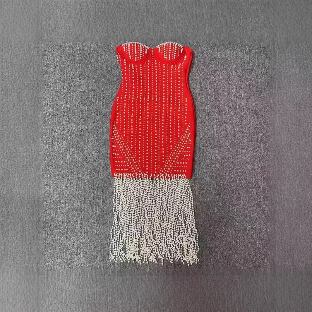 Sexy Strapless Hip-Hugging Sho - Women'S Fashion Dresses Images 리뷰 및 가격