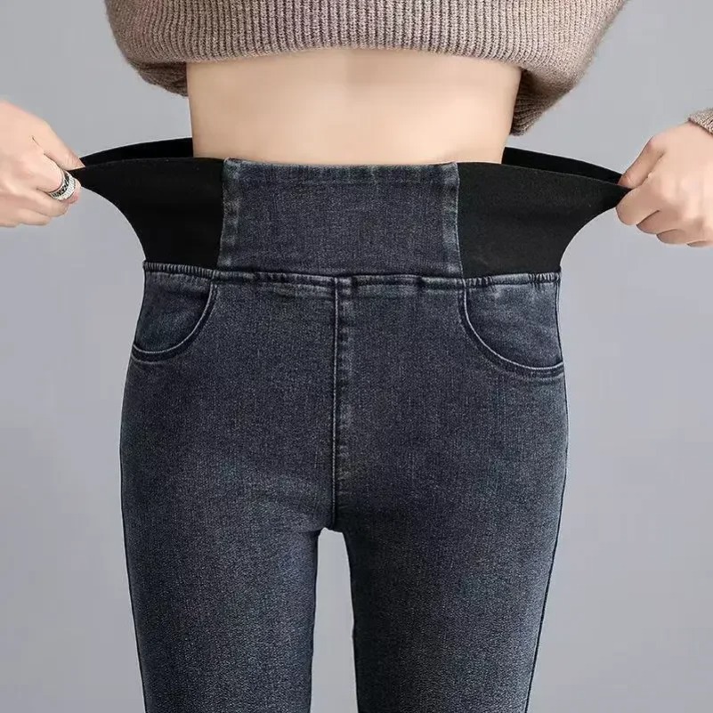 PTKPCC Elastic Waist Skinny Je - Mom Jeans Women 리뷰 및 가격