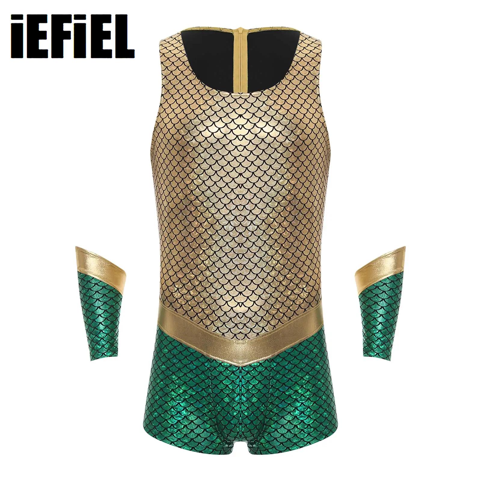 Mens Poseidon Sea King Cosplay - Sleeveless Jumpsuit 리뷰 및 가격