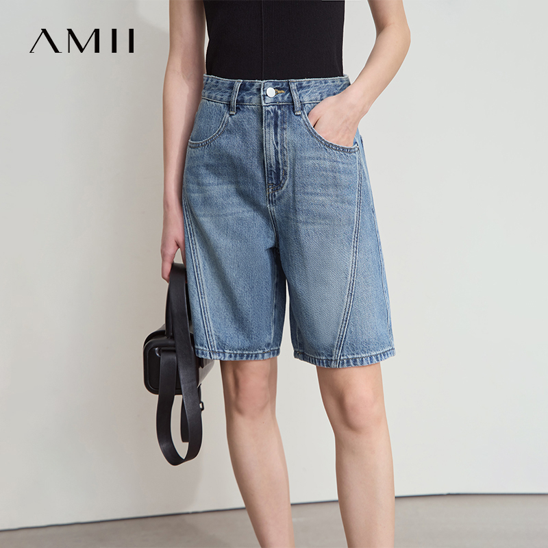 AMII Women Jeans Shorts Minima - Wide Leg Palazzo Pants 리뷰 및 가격