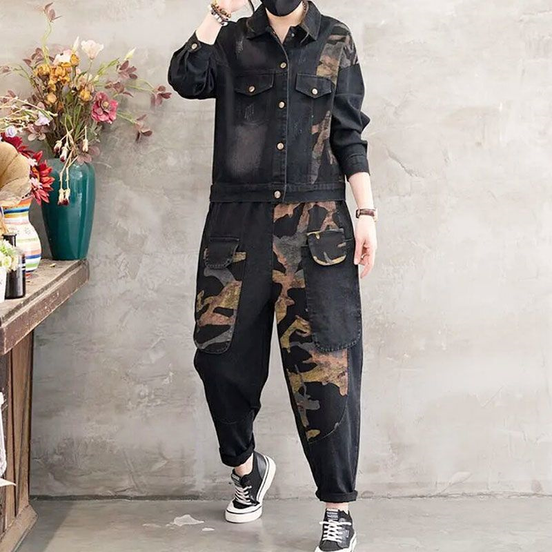 2025 Autumn Denim jacket Suits - Women'S Fashion Denim Jacket 리뷰 및 가격