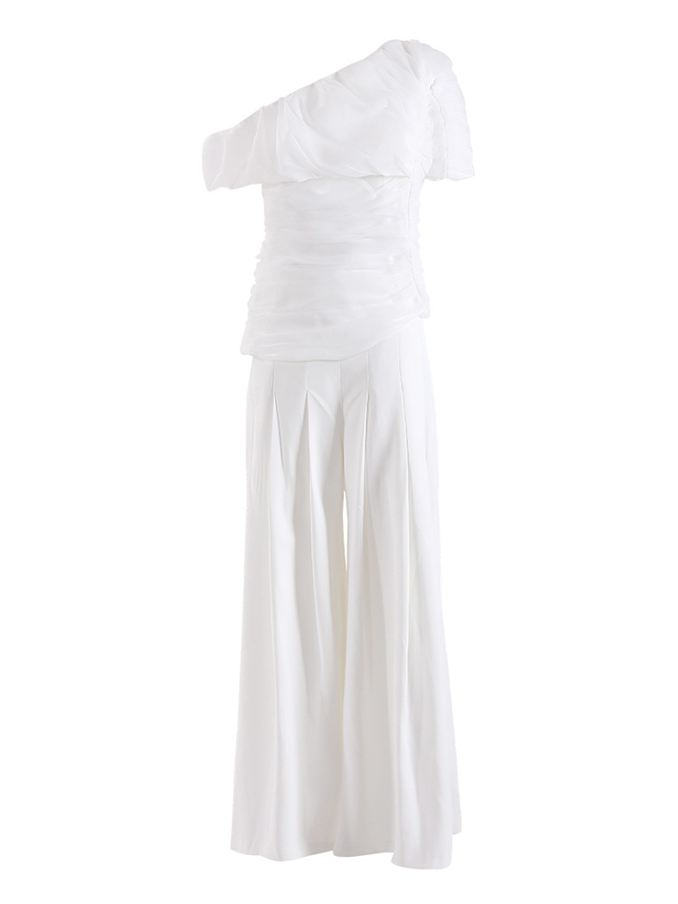 High Quality Summer New White  - Wide Leg Palazzo Pants 리뷰 및 가격