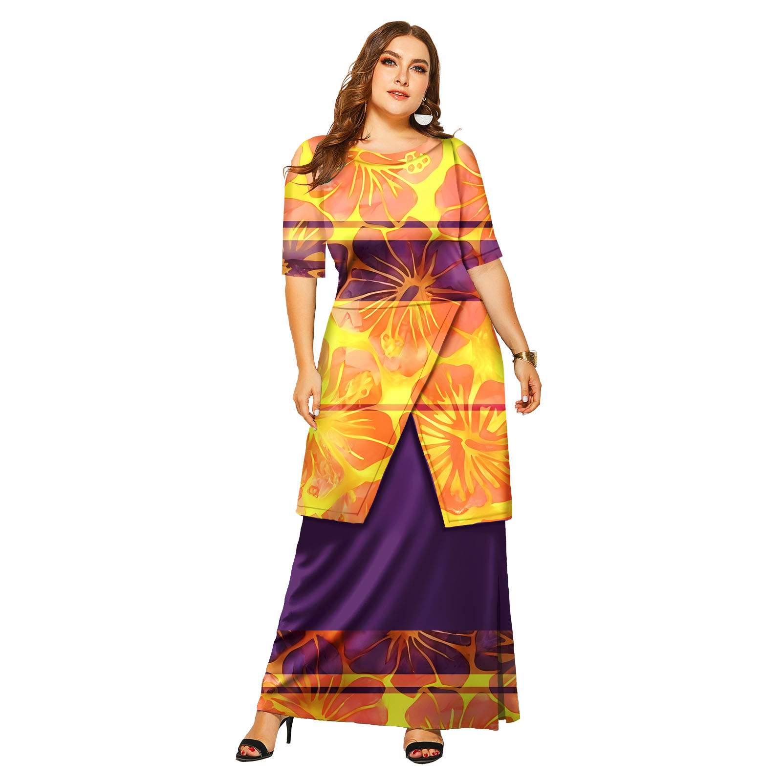 Hawaiian Island Flowers Custom - Women'S Fashion Dresses Images 리뷰 및 가격