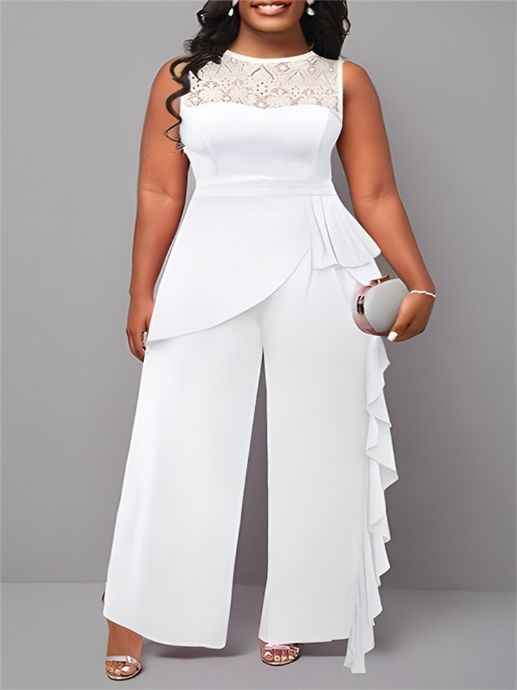 Wmstar Jumpsuit  Women Sleevel - Wide Leg Palazzo Pants 리뷰 및 가격