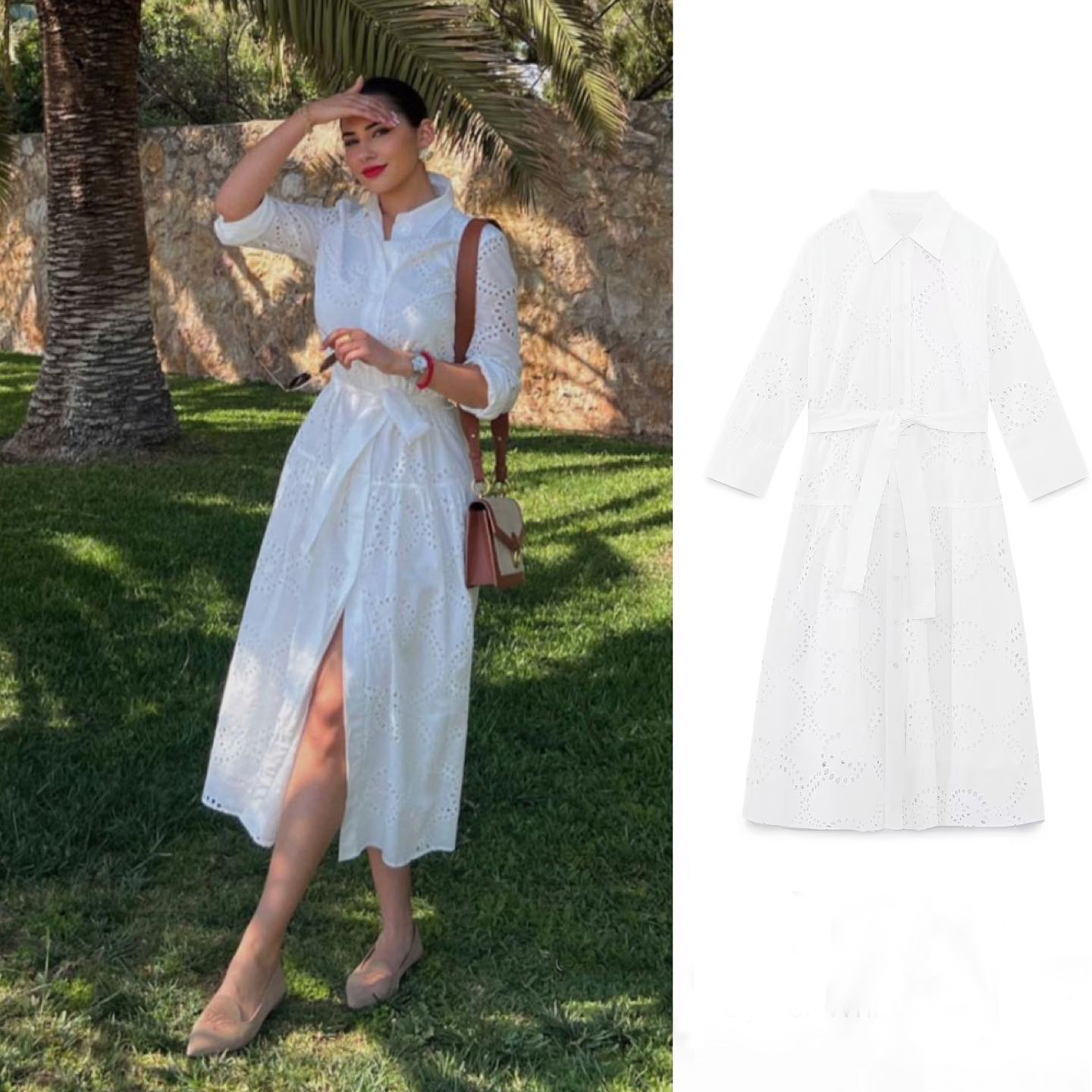 Summer Women's Fashion White L - Women'S Fashion Dresses Images 리뷰 및 가격